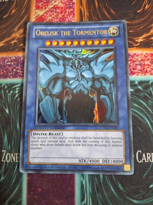 Yu-Gi-Oh! Obelisk the Tormentor LC01-EN001 Limited Ultra Rare NM/LP-image