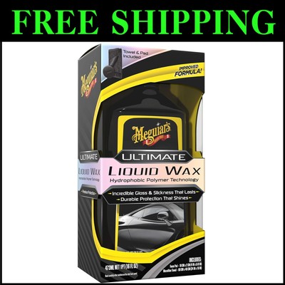 Hydrophobic Polymer Liquid Wax 473ml – Safe for Clear Coats & Durable Shine-image