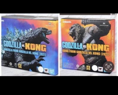 Bandai SHM S.H.MonsterArts 2021 Movie Godzilla vs Kong KONG Action Figure-image