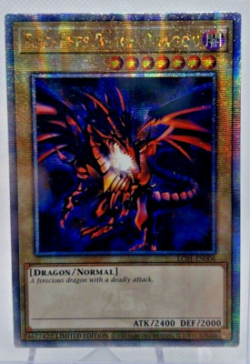 Yu-Gi-Oh! Red Eyes Black Dragon LC01-EN006 Quarter Century Secret Limited NM-image