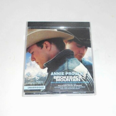 Annie Proulx Brokeback Mountain Unabridged Audio Book* Read by Campbell Scott LN-image