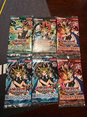 YUGIOH 6x Legendary Collection Booster Pack Bundle-image