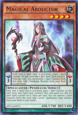 Magical Abductor - MP16-EN073 - Rare - Unlimited Edition x1 - Lightly Played-image