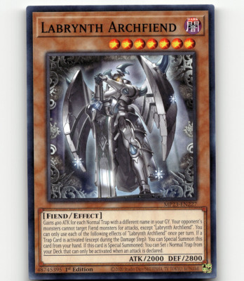 Yugioh Labrynth Archfiend 25th Anniv. Tin: Dueling Heroes Mega Pack-image