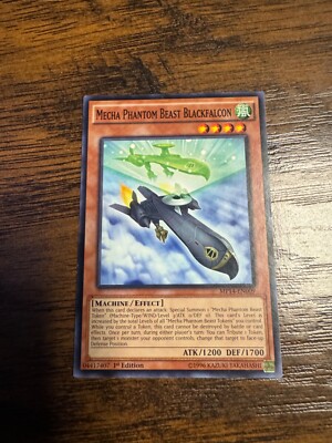 Mecha Phantom Beast Blackfalcon MP14-EN009 2014 Mega-Tins Mega Pack 1st Edition-image