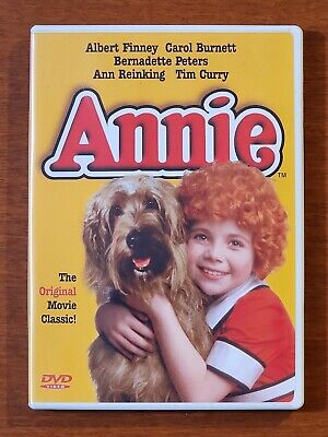 Annie movie classic musical DVD Albert Finney Carol Burnett Bernadette Peters-image