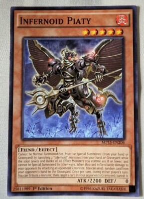Yu-Gi-Oh! TCG: Infernoid Piaty: Mega Pack: MP15-EN206: 1st Edition: Common -image