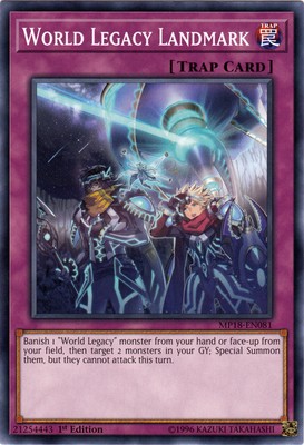 World Legacy Landmark - MP18-EN081 - Common - 1st Edition - Lightly Played-image