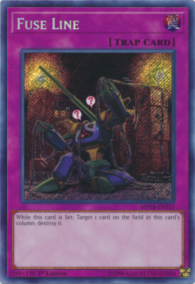 Fuse Line - MP18-EN155 - Secret Rare - 1st Edition NM YuGiOh!  2018 Mega-Tin Meg-image