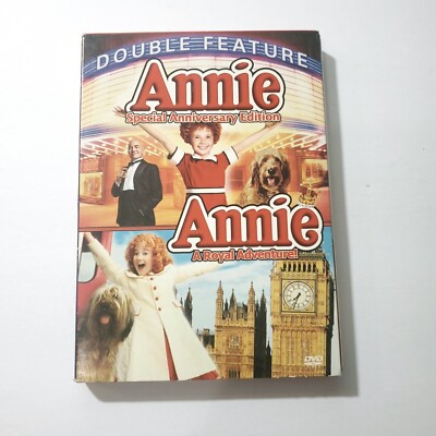 Annie Double Feature DVD 2005 A Royal Adventure Carol Burnett Joan Collins-image