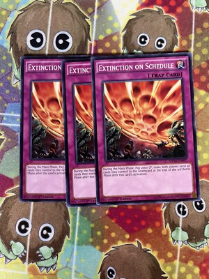 Yugioh Extinction Schedule MP16-EN097 Playset -image