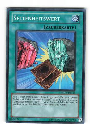 Yugioh RARE VALUE, lcgx-en164 Super Rare German Excellent -image