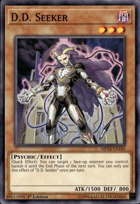 Yu-Gi-Oh! D.D. Seeker MP18-EN189 Common 1st Edition NM-image