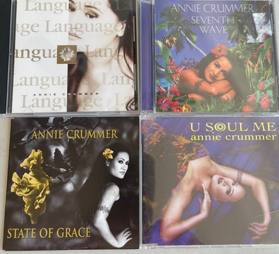 Annie Crummer 4 CDs Seventh Wave/ Language 2 CD singles State of Grace/U Soul Me-image