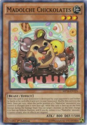 Madolche Chickolates - MP14-EN125 - Common - 1st Edition x3 - Near Mint-image