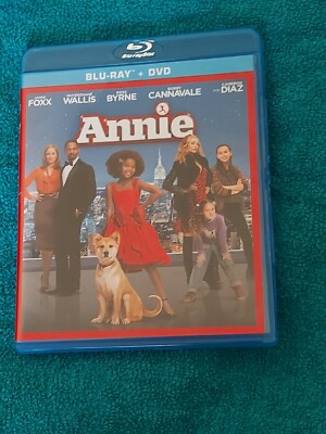 Annie (Blu-ray/DVD 2014)  Rose Byrne, Cameron Diaz WS USED-image