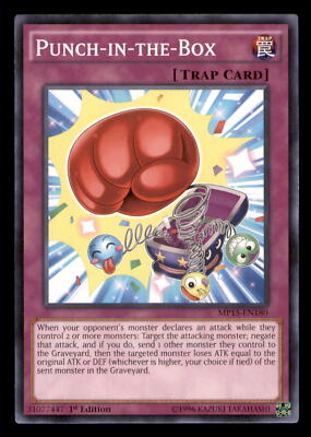 Yugioh Punch-in-the-Box #MP15-EN180 2015 Mega-Tins Mega Pack LP-image