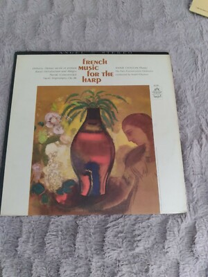 Annie Challan / Paris Conservatoire Orchestra: French Music for the Harp - LP Vi-image