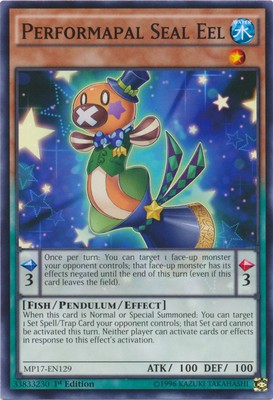 Performapal Seal Eel - MP17-EN129 - Common - 1st Edition - Near Mint-image