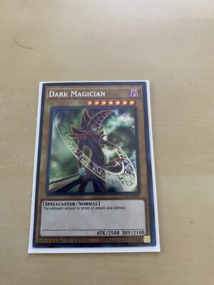 Yu-Gi-Oh! TCG Dark Magician 2017 Mega-Tins Promos CT14-EN001 Limited Secret Rare-image
