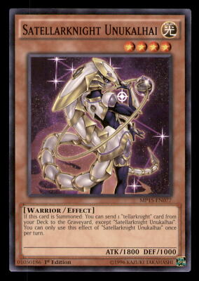 Yugioh Satellarknight Unukalhai #MP15-EN077 2015 Mega-Tins Mega Pack LP-image