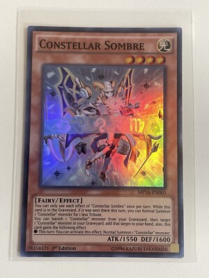 Yugioh! Constellar Sombre - MP14-EN060 - Super Rare - 1st Edition LP-image
