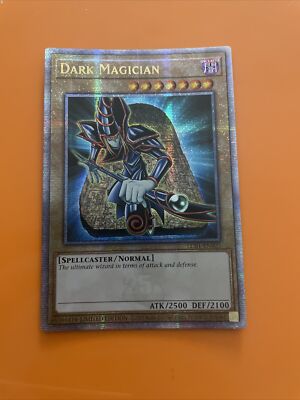 YUGIOH! Dark Magician 25th Quarter Century Secret Rare LIMITED ED LC01-EN005-image