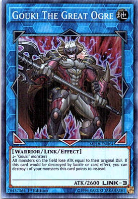 Gouki The Great Ogre MP18-EN064 Yu-Gi-Oh! Light Play 1st Edition -image