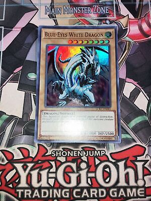Blue-Eyes White Dragon Ultra Rare LCKC-EN001 Kaiba VLP-image