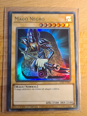 Dark Magician●YUGIOH●LC01●ULTRA RARE●2023●PORTUGUESE●LIMITED EDITION●NM●DR161-image