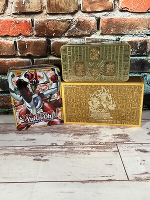 yugioh Tin/Box Lot EMPTY-image