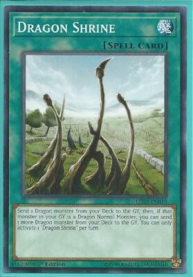 Yugioh - Dragon Shrine - 1st Edition Card-image