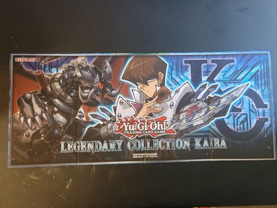 Yugioh Card Game Board Play Mat Playmat Legendary Collection Kaiba Blue-Eyes-image
