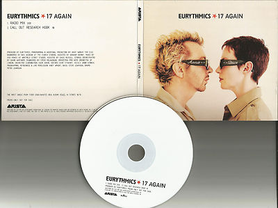 Annie Lennox EURYTHMICS 17 Again w/ RARE RADIO MIX PROMO DJ CD single 1999 USA-image