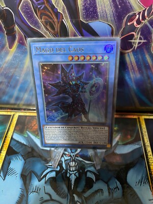 Yu-Gi-Oh! Magician of Chaos LDS3-SP089 Ultra Rare 1st Edition Spanish NM-image