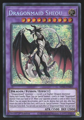 Dragonmaid Sheou - MP21-EN065 - Prismatic Secret Rare - 1st Edition Yugioh-image