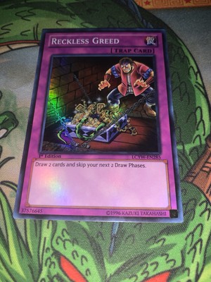 Reckless Greed LCYW-EN285 Yu-Gi-Oh Legendary Collection 3: Yugi's...-image