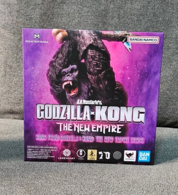 S.H.MonsterArts Kong From GODZILLA x KONG THE NEW EMPIRE 2024-Tamashii Nations-image