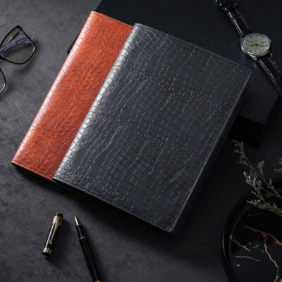 Refillable 160 Pages PU Leather Vintage Journal A5 Notebook Lined Paper Diary-image