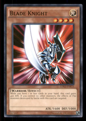 Yugioh Blade Knight #LDK2-ENK13 Legendary Decks II LP-image