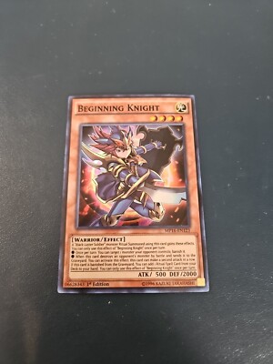Beginning Knight MP16-EN123 2016 Mega-Tins Mega Pack 1st Edition-image