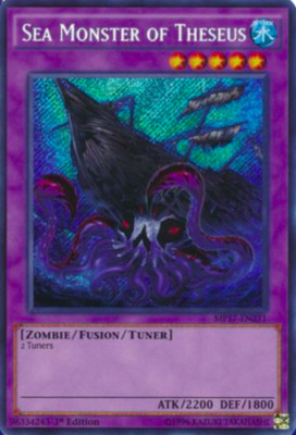 *** SEA MONSTER OF THESEUS *** SECRET RARE MP17-EN231 YUGIOH!-image