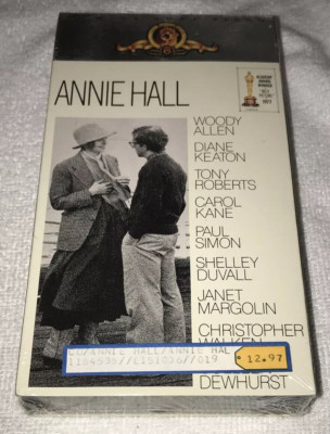 Annie Hall starring Allen and Kenton MGM/UA 1988 VHS Movie New Sealed-image
