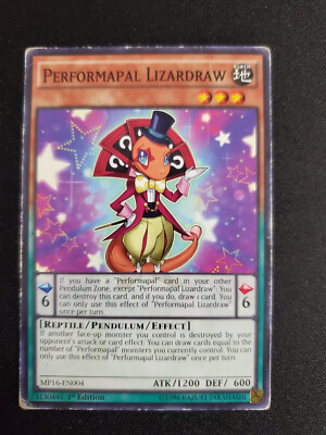 Yu-Gi-Oh! Performapal Lizardraw MP16-EN004 - Common - HP-image