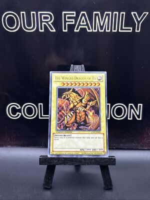 Yu-Gi-Oh! The Winged Dragon of Ra LC01-EN003 Limited Ultra Rare Near Mint-image