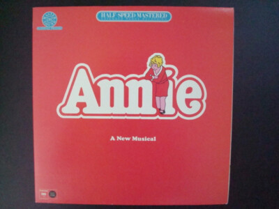 ANNIE SOUNDTRACK HALF SPEED MASTERED RECORD LP BROADWAY-image