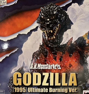 S.H. MonsterArts Godzilla 1995 Ultimate Burning Version Bandai ***READ***-image
