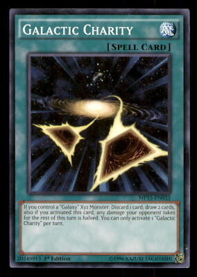 Yugioh Galactic Charity #MP15-EN032 2015 Mega-Tins Mega Pack LP-image