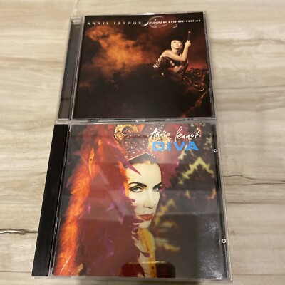 Annie Lennox Songs of Mass Destruction & Diva CD 💿 Lot VG+-image