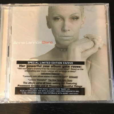 Bare [Limited CD/DVD] by Annie Lennox (2 DISCS 2003, J Records) NEW-image